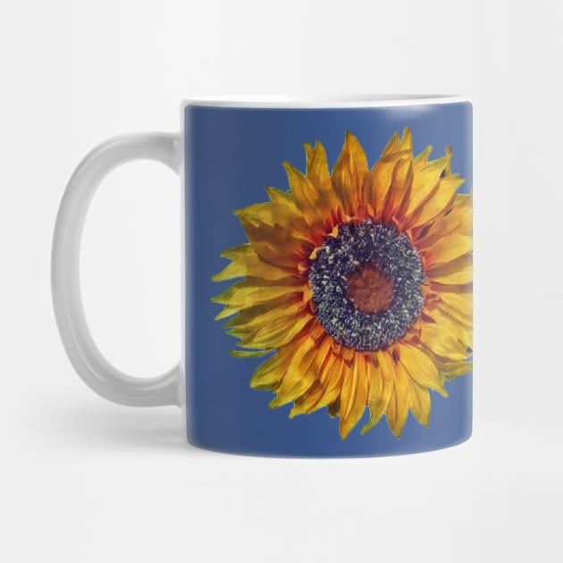 Sunflower-Digital Painting by PhotoArts